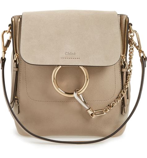 chloe small faye backpack|chloe faye handbag.